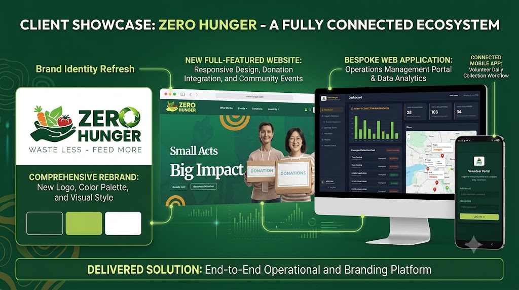 Zero Hunger: A Fully Connected Ecosystem